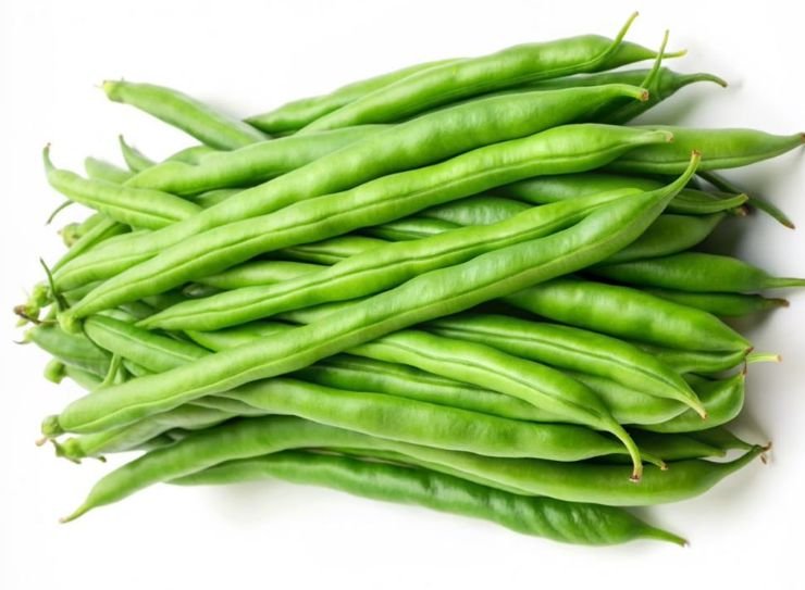 A bunch of moringa pods
