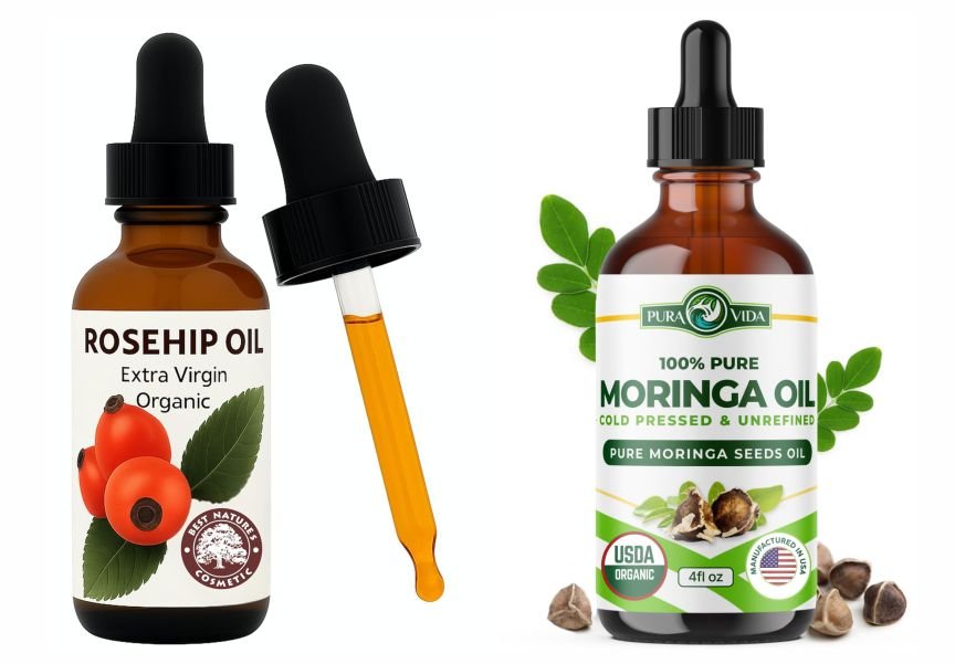 Moringa Oil vs Rosehip Oil