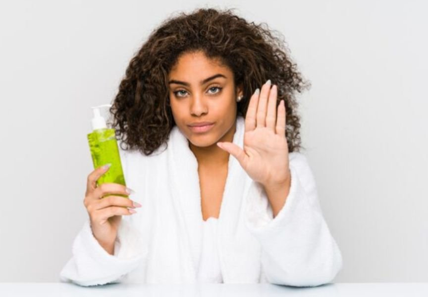 A woman who has mastered how to use Moringa oil for eczema
