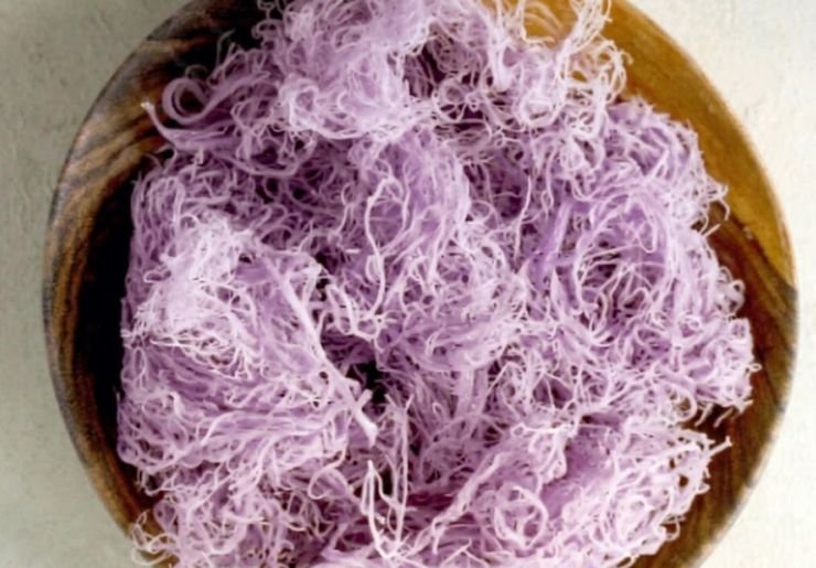 A Bowl of Purple Sea Moss